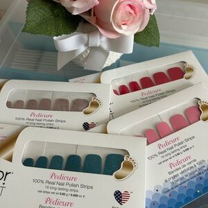 Color Street Pedicure Nail Strips - single surprise set